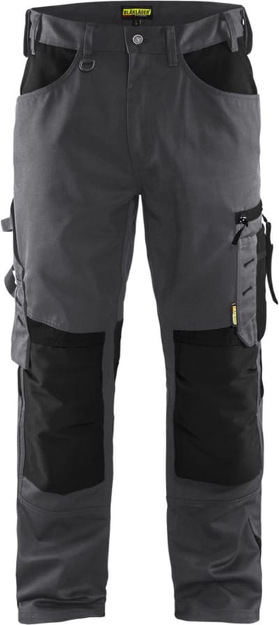 Blaklader Werkbroek zonder spijkerzakken 1556-1860 - Medium Grijs/Zwart - C146