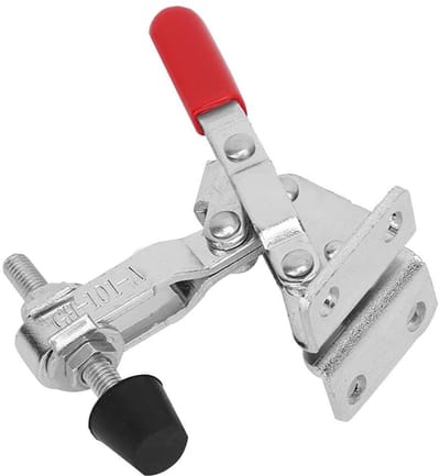 Dailygoods - Vertical Tension Clamp - 50kg Klem - Snelle ontgrendeling - Perfect voor plaatbewerking - Hoogwaardige kwaliteit - Geschikt voor metaalbe...