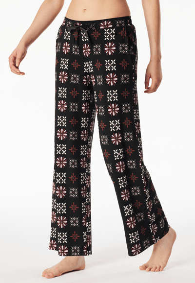 Lange broek Ornament zwart - Mix+ Relax 34