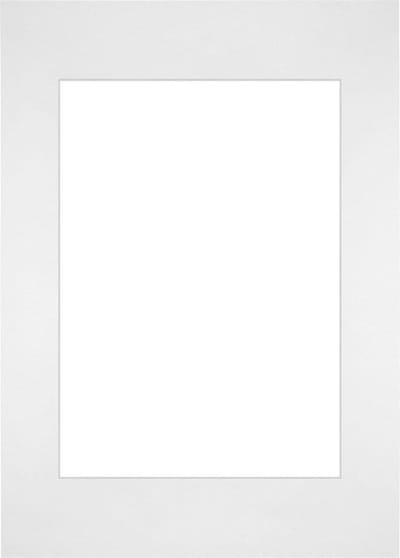 Passe-Partout Fotomaat 21x29,7 cm - Lijstmaat 29,7x42 cm - Wit - Museumkarton - Fotolijst niet inbegrepen