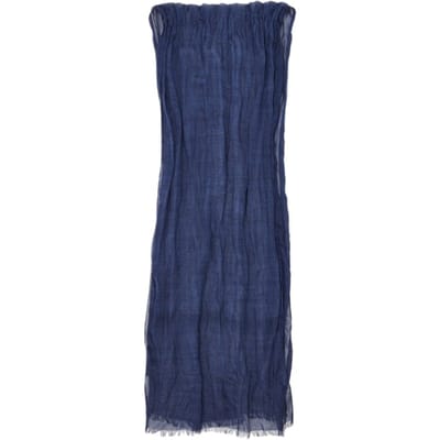 John Varvatos Prince Of Wale Plaid Printed Scarf Titanium Blue Size: OS | Scarves & Gloves Outlet | Heren | Blauw