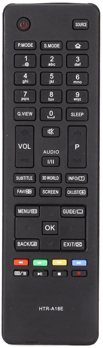 Allecto - Universele Lcd Tv Afstandsbediening - Vervanging Afstandsbediening - Hoogwaardig Materiaal - Geschikt voor LCD TV - Ideaal voor Thuisgebr...