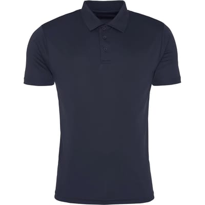 Herenpolo 'Cool Smooth' met korte mouwen French Navy - M
