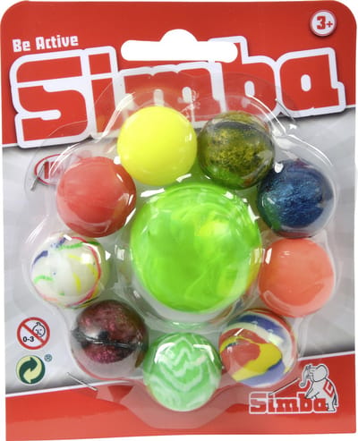 Simba - Springballen - 10 stuks - Stuiterballen