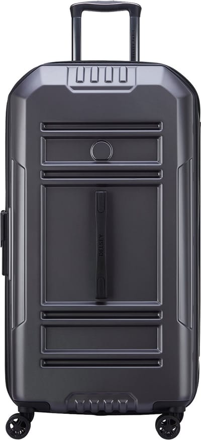 DELSEY PARIS Rempart Expandable 4 Double Rolls Trolley 80 Anthracite Donkergrijs 79cm