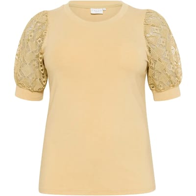 Dames-T-shirt KAFFE Curve Tana
