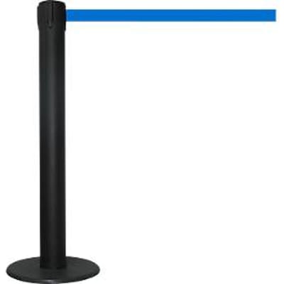 Afzetpaal met trekband GLA 85, trekband blauw