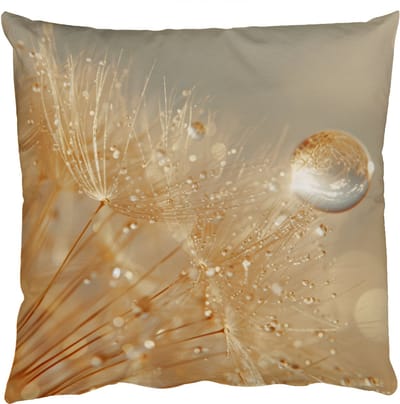 Sierkussens - Kussentjes Woonkamer - 50x50 cm - Paardenbloem - Water - Natuur - Planten - Modern