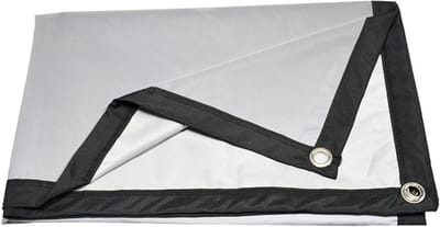 Projectiescherm Buiten - Film Scherm - Thuisbioscoop Creëren - Anti-licht Anti-vouw - 130 Inch Diagonaal - Wit