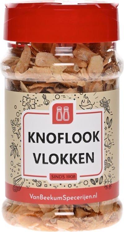 Van Beekum Specerijen - Knoflook Vlokken - Strooibus 100 Gram