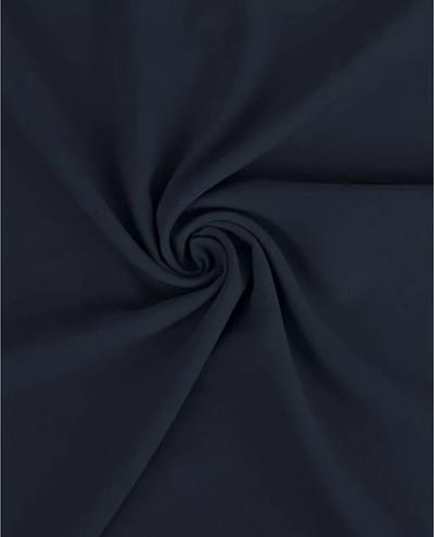 Texturé stof uni - Navy 8 - 1 meter