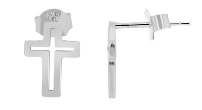 AKZENT Akzent damesoorbel "Emely" van 925 Sterlingzilver, gerhodineerd, duurzaam