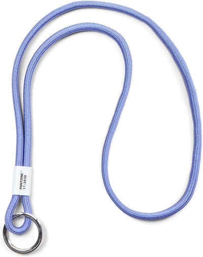 Pantone Keycord - Sleutelhanger Groot - Lila 17-3938 Veri Peri - Lila - COY 2022 - Color of the Year 2022 - by Copenhagen Design
