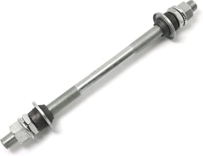 Fiets Achternaaf - Meervoudige Snelheid - Onderhoud Fiets - 3/8" As - 185mm - Zilver