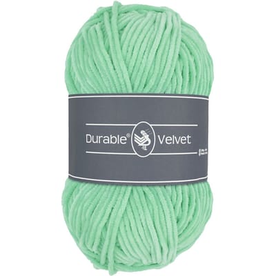 Durable Velvet - 2137 mint - Chenille Garen