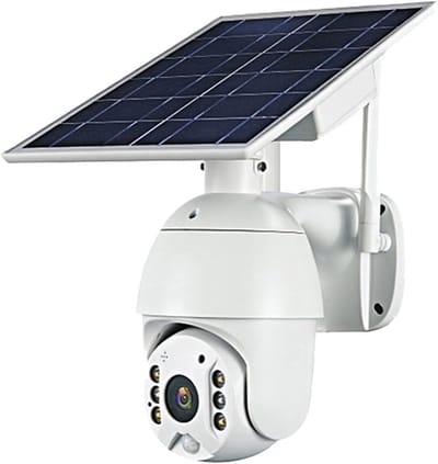 Beveiligingscamera Solar - 4G WiFi Camera - Huis Beveiligen - Full Color Nachtzicht - 4MP - Wit