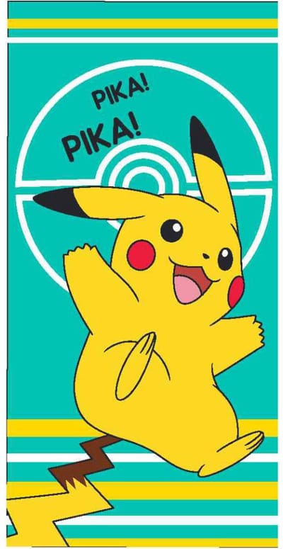 Pokemon strandlaken 70 x 140 cm - katoen