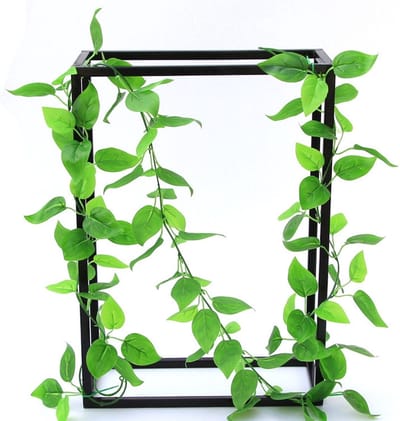 Kunstplanten Voor Buiten En Binnen - Kunstmatige Groene Plantenstengels - Scindapsus - 2stuks - 220cm - 99 Bladeren - Elegant voor Woonkamer - Lange Levensduur - Stylish Uitstraling- Huisdecoratie - huwelijksdecoratie - feestdecoratie
