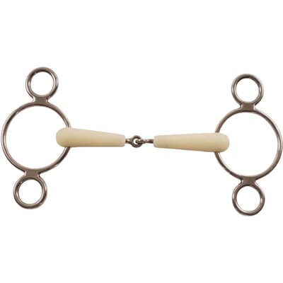 Mors met 3 ringen voor paard Happy Mouth HM