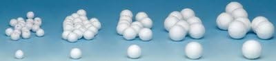 Wattenbollen - Zachte wat - Hobby knutselen - Natuurlijk materiaal - 5 stuks - Wit