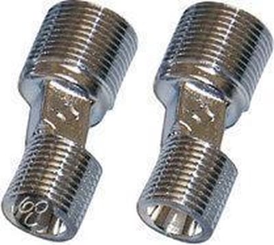 S-Kopp,Z/Rozet 3/4"X1/2" Plieger Label Bl 2St