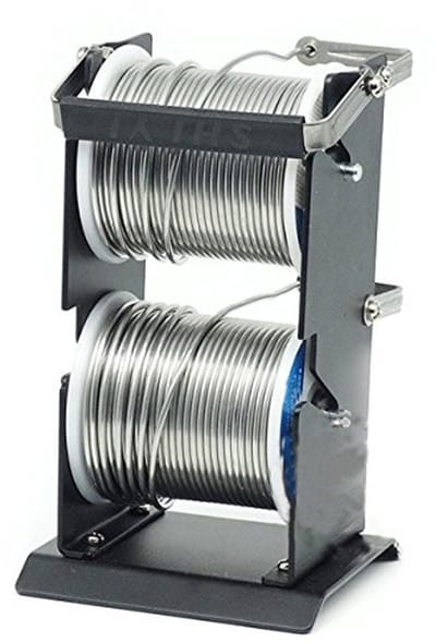 Allecto - Hoge Sterkte Tin Soldeer Frame - Metalen Draad Stand - Stabiel en Veilig - Geschikt voor Hobbyisten - 2 Levels - 155 x 90 x 65 mm