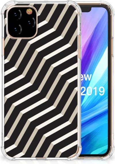 Back Cover voor Apple iPhone 11 Pro Shockproof Case Illusion