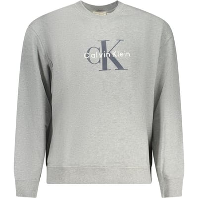 Calvin Klein Grijze Katoenen Sweatshirt voor Mannen