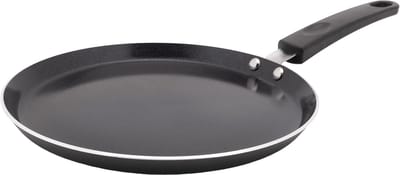 Famanu – Pannenkoekenpan 25 cm aluminium, onderhoudsvriendelijke antiaanbaklaag, gelijkmatige warmteverdeling, geschikt voor inductie