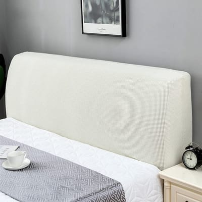 Dailygoods- Hoofdbordbekleding Stretch - Hoofdbord Hoes 200 cm - Rekbare Beschermhoes - Overtrek - Afdekking Gevoerd Hoofdeinde - 95% Polyester - Hoofdbordhoes