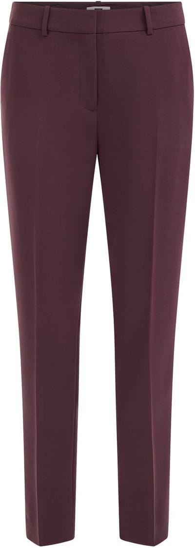 WE Fashion Dames slim fit pantalon
