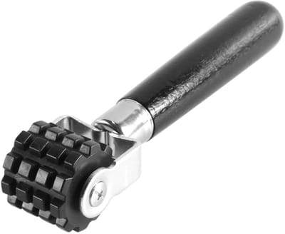 Byshayne- Aanbrenggereedschap geluiddempende wielrol - Antisliprol - Houten handvat - Rubberen roller - 150,6 x 23,3 mm - Duurzaam en gebruiksvriendelijk - Wielroller
