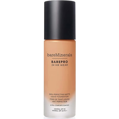 bareMinerals Foundation BAREPRO® 24HR Wear Skin-Perfecting Matte Liquid Mineral SPF 20 Vloeibare foundation Dames 30 ml