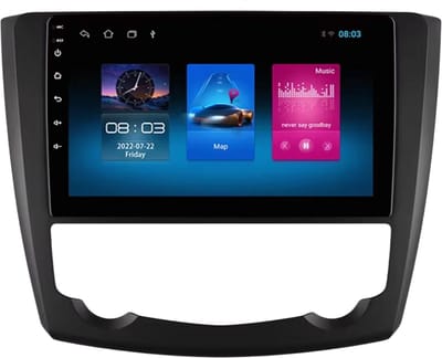 Autoradio met bluetooth - Carplay - Voor Renault Kadjar (2015-2019) - Geschikt voor Apple en Android - Stereo - Navigatie - Navigatiesysteem auto - 1GB 16GB
