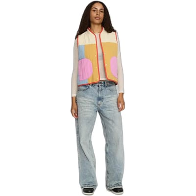 Donsjack voor dames Selfhood Quited Patchwork
