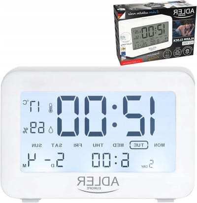 Adler AD 1190 Koperen wekkerradio met radio