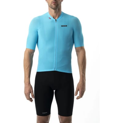 Etxeondo Alde 110lw Korte Mouw Wielertrui Blauw S Man