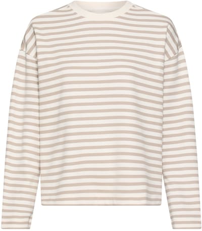camel active Sweatshirt van een katoenmix - Maat womenswear-M - Grijs