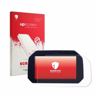 upscreen - Screenprotector voor BMW S 1000 XR K69 2024 TFT 6.5" - Folie Beschermfolie transparant