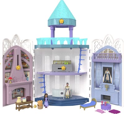 Mattel Disney Wish Grote speelset inclusief 3 karakters Speelpoppen