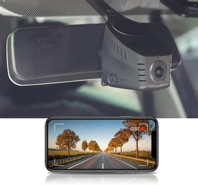Dashcam 4K - Autocamera Video - Veilig Rijden - OEM-geïntegreerde stijl - 64GB kaart - Zwart