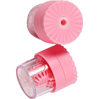 Contactlensreiniger Handheld Roterend Deproteïniseerbaar Draagbaar Handmatig Contactlensreinigingsapparaat Geel