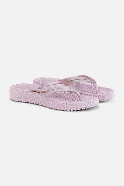 Gelaagde Sleehak Slippers Glitter Dames Ilse Jacobsen Hornbæk