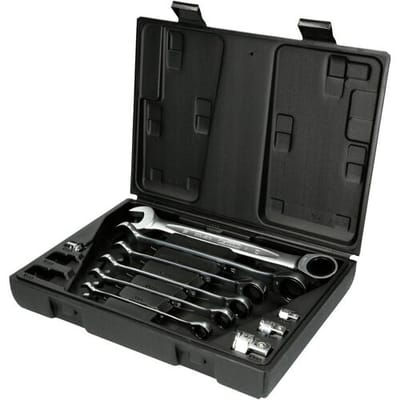 KS Tools 503.4260 Ringsleutel met ratelset Sleutelbreedte (metrisch) 8 - 90 mm