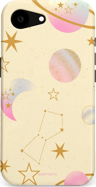 Casetastic Hoesje Geschikt voor Apple iPhone 16e Magsafe - Stijlvolle Beschermende Duo-layer Case - Zomerse nacht
