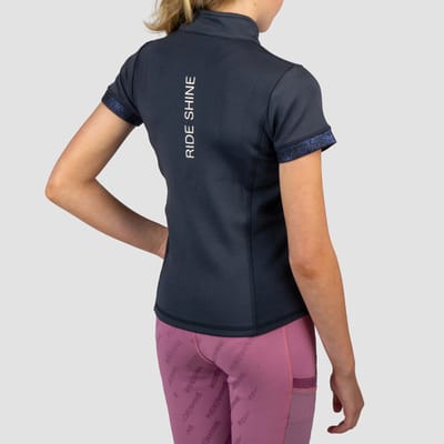Shirt Red Horse Miki Kids Navy Blue - 128