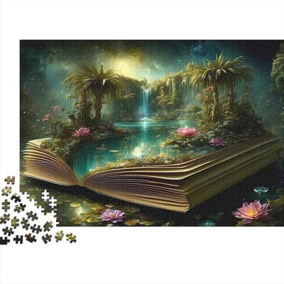 Papier Puzzel 1000 Stukjes - Volwassen Puzzel Wanddecoratie - Ontspanning Thuis - Nauwkeurig Gestanst Materiaal - 38 x 26 cm
