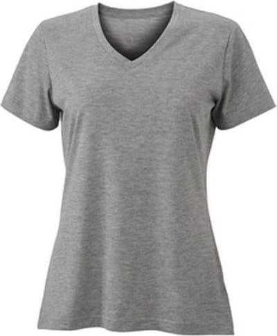 James and Nicholson Dames/dames Heather T-Shirt (Grijze Heide)