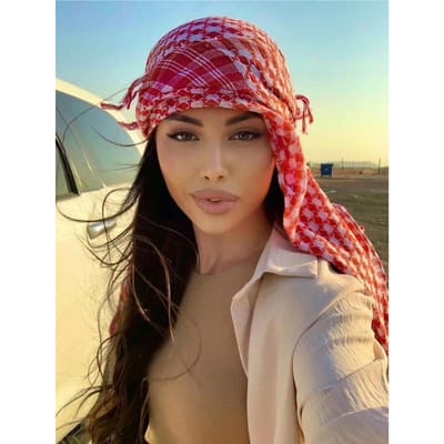 1 Stuks Mode 100*100cm Dunne Woestijn Geruite Print Vierkante Hoofddoek Arabische Buiten Hijab Vrouwen Sluier Unisex Kwast Sjaal Unisex Sjaal 100x100cm black