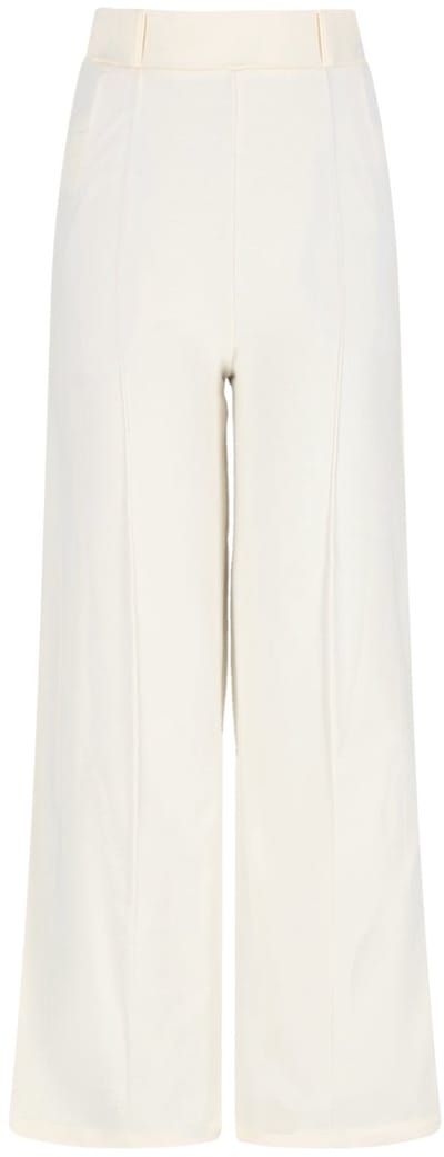 NoBell' - Salet Palazzo Pants with contrast stripes - Rosy Sand - Maat 122